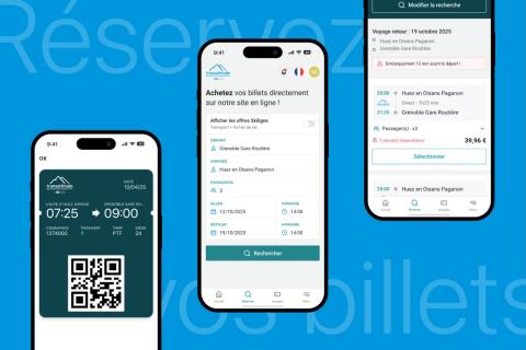 Illustration du projet Conception et la réalisation de l’application mobile Transaltitude by Bus & Clic