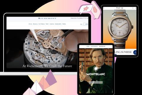 Publicité en ligne pour leader du luxe