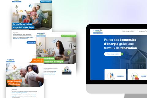 Illustration du projet Ergonomie (UX/UI) pour leader énergie