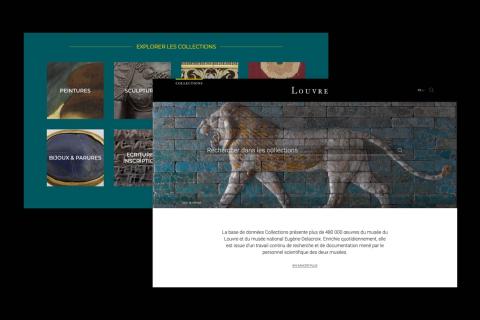 Illustration du projet Développement du site des Collections