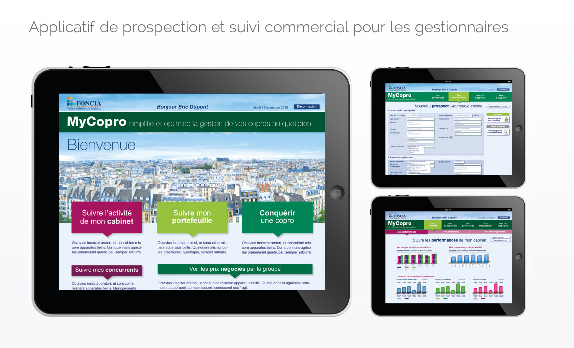 Illustration du projet Saas de gestion contractuelle pour les Syndics