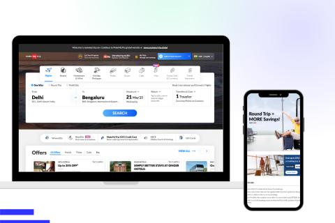 Illustration du projet Stratégie d'acquisition digitale pour MakeMyTrip