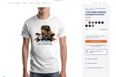 Illustration du projet Création d'un site Shopify pour Avomarks