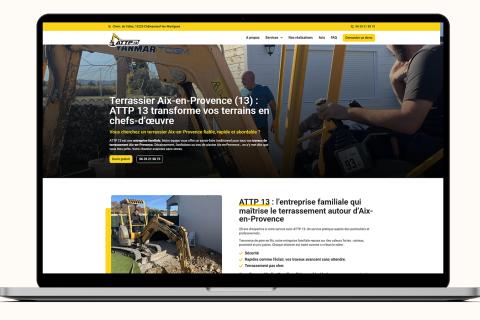 Illustration du projet Création de site internet pour ATTP 13