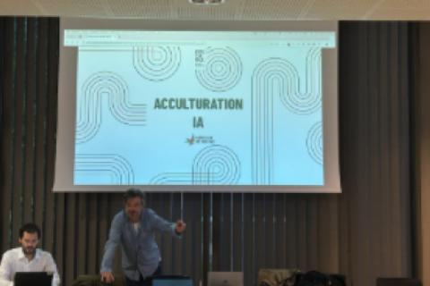 Illustration du projet Acculturation à l’IA générative et construction d’un socle commun pour les agents de la DG Num