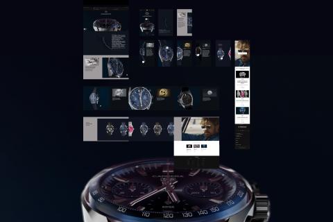 Illustration du projet Expérience digitale immersive pour les 60 ans de la TAG Heuer Carrera