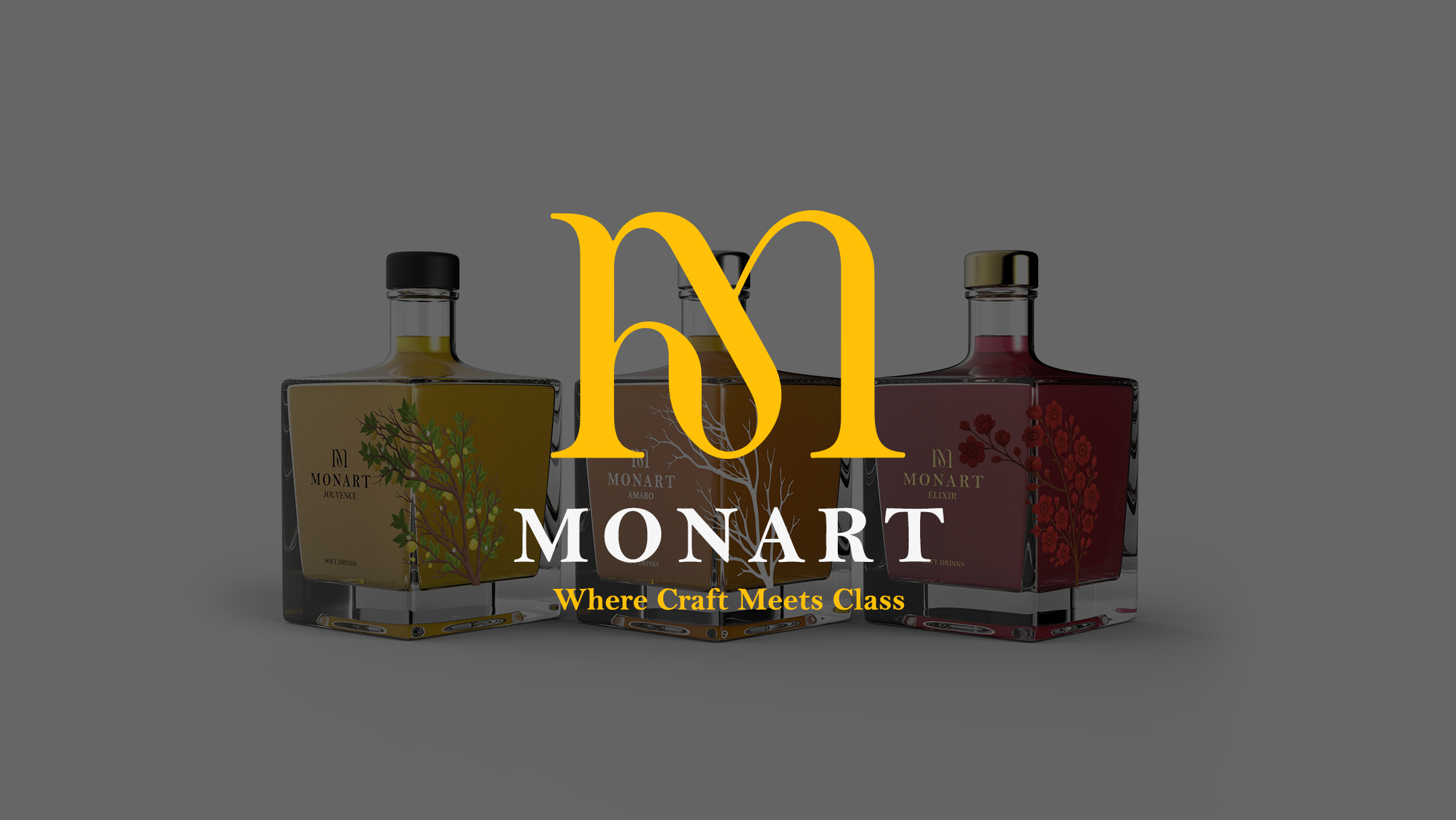 Illustration du projet Branding et Packaging 3D pour Monart