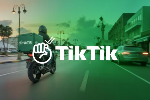 Illustration du projet Branding pour la société de transport TIKTIK
