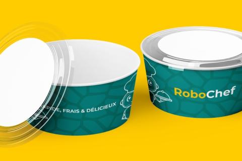 Illustration du projet Packaging restauration | Robochef
