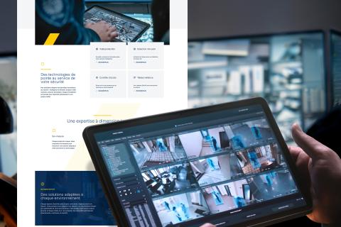 Illustration du projet Site Internet Prisma Sécurité - WordPress Elementor