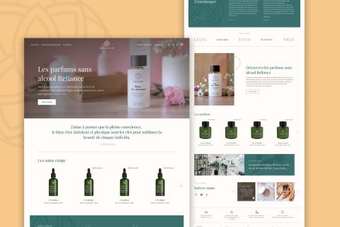 Illustration du projet Conseil, accompagnement UX/UI Design et développement d'une site e-commerce