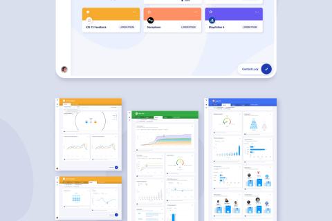 Illustration du projet Identité visuelle - SaaS
