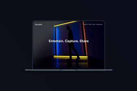 Illustration du projet Identité visuelle - Site web corporate