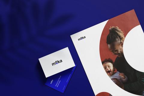 Conception d’une nouvelle marque, incluant naming, plateforme de marque, logotype et identité visuelle, création de contenus et d’un site web UX/UI + dev pour Moka, startup dans le secteur de la finance.