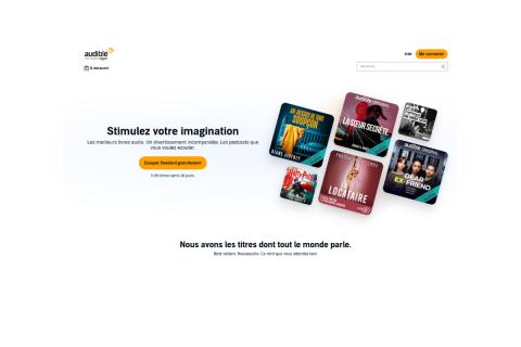 Illustration du projet Création et lancement du programme d’affiliation Audible