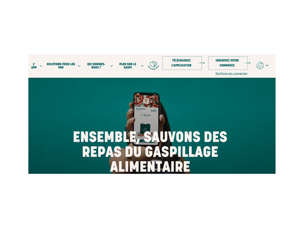 Illustration du projet Création d’une campagne B2B via l’affiliation pour Too Good To Go