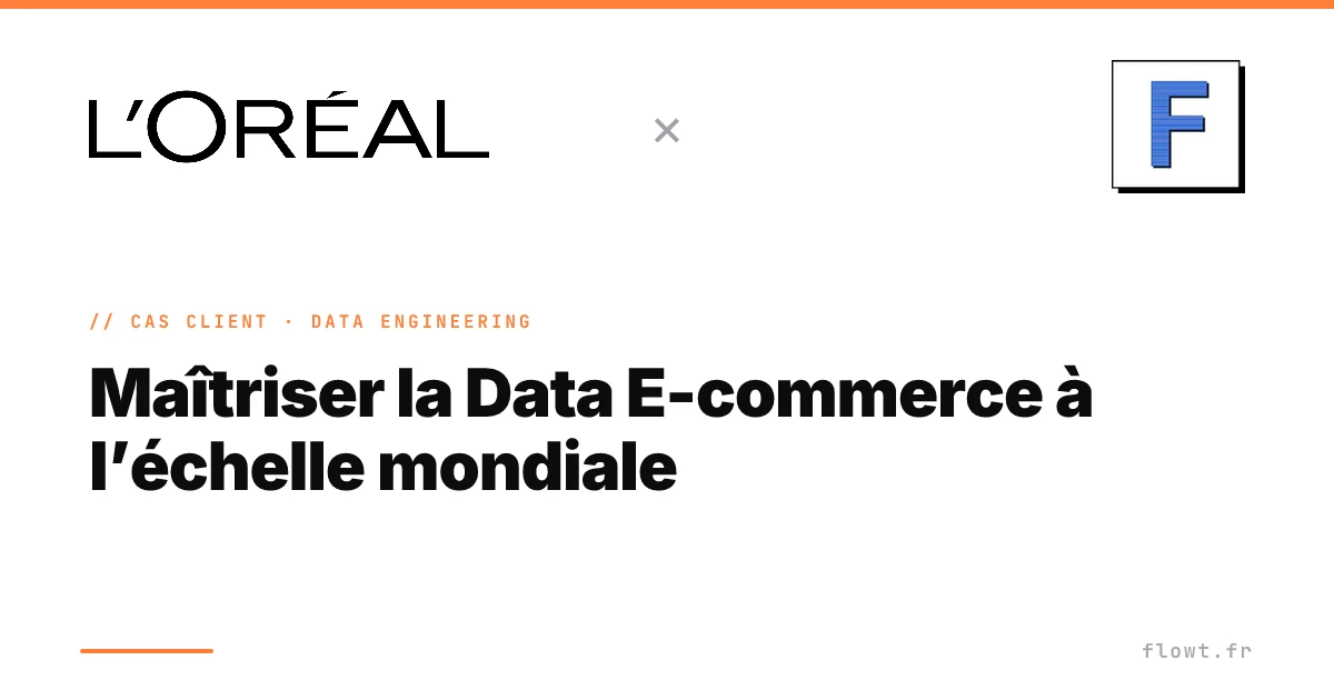 Illustration du projet Centralisation et fiabilisation des données e-commerce L'Oréal à l'échelle mondiale