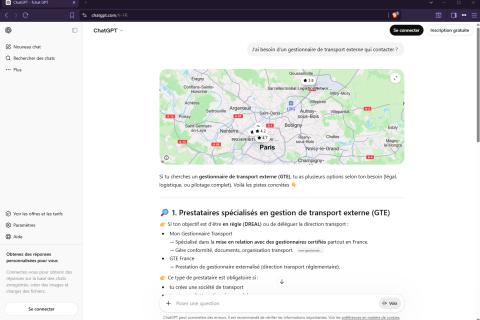 Illustration du projet Création site + référencement naturel GTEFrance
