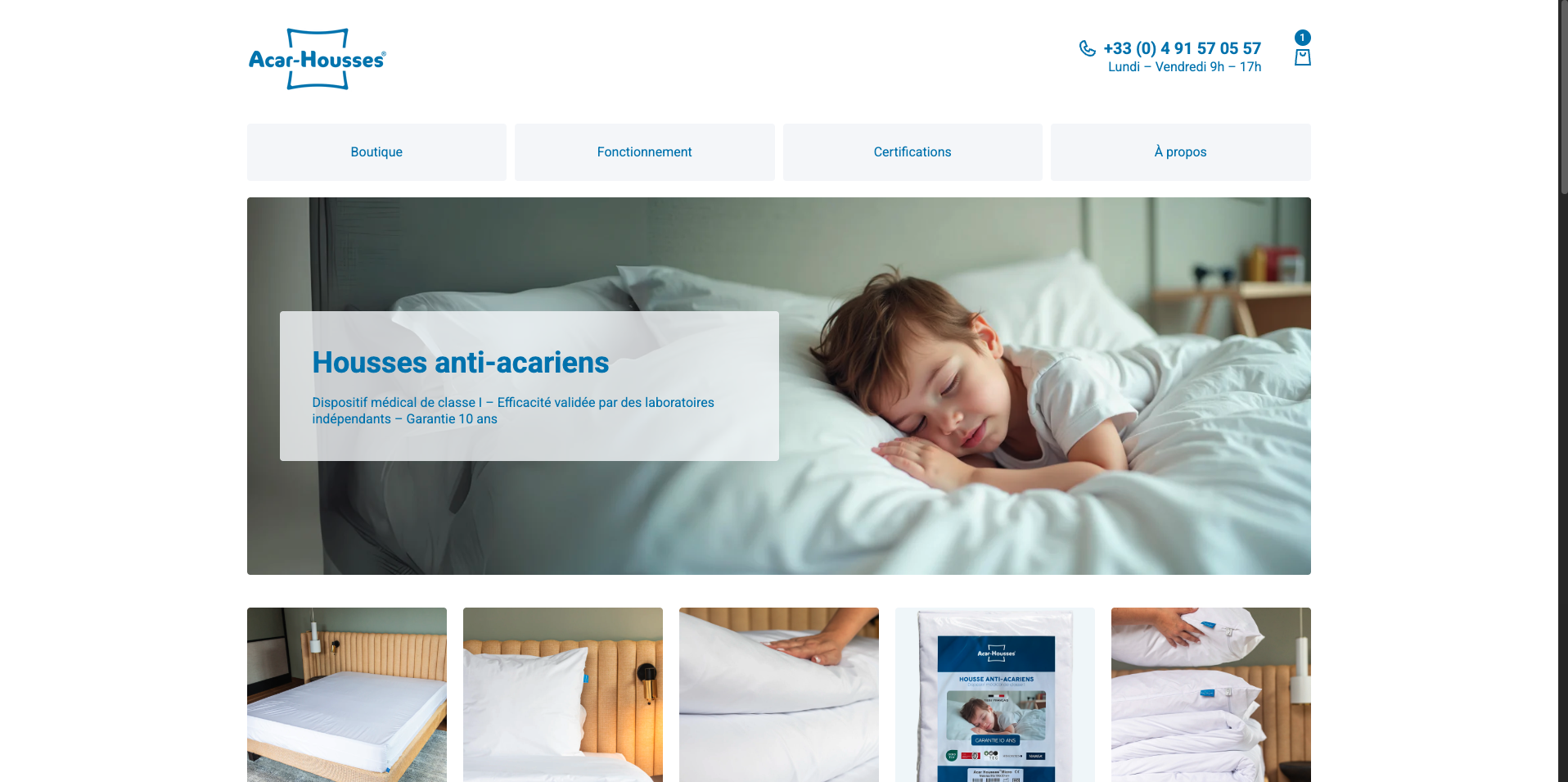 Illustration du projet Migration et refonte SEO de Wordpress à Shopify