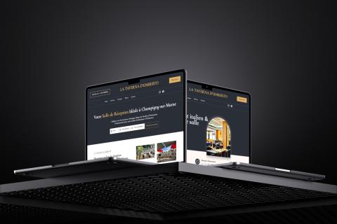 Illustration du projet Site vitrine pour La Taverna d'Umberto