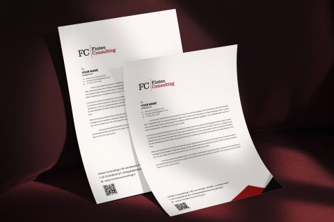 Illustration du projet Identité visuelle et supports pour Finteo Consulting