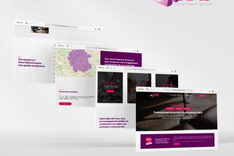 Site vitrine - Service à la personne