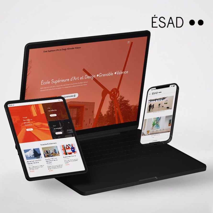 Site vitrine - Ecole supérieure