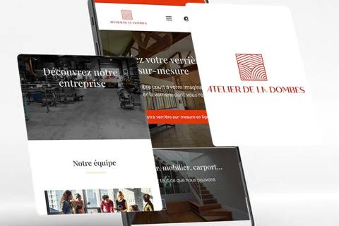 Illustration du projet Site E-commerce - Verrière sur-mesure