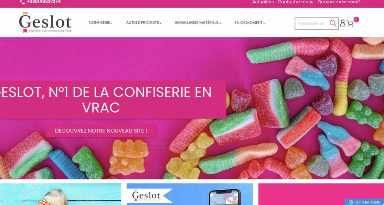 Illustration du projet Marketing digital Geslot