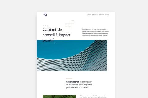Illustration du projet Refonte du site web