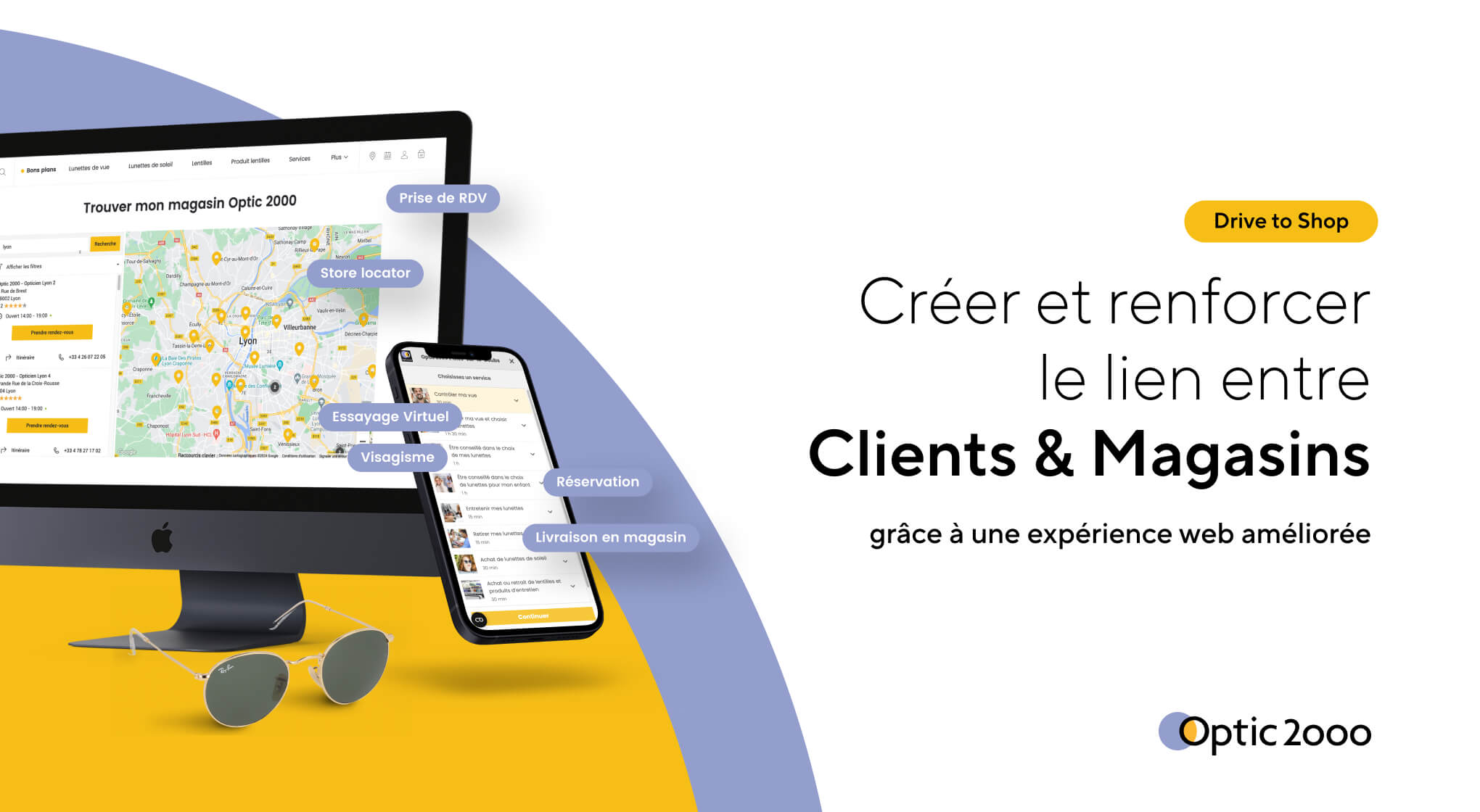 Illustration du projet Refonte Adobe Commerce du site Optic 2000