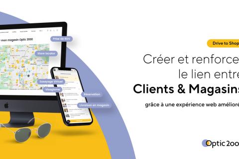 Illustration du projet Refonte Adobe Commerce du site Optic 2000