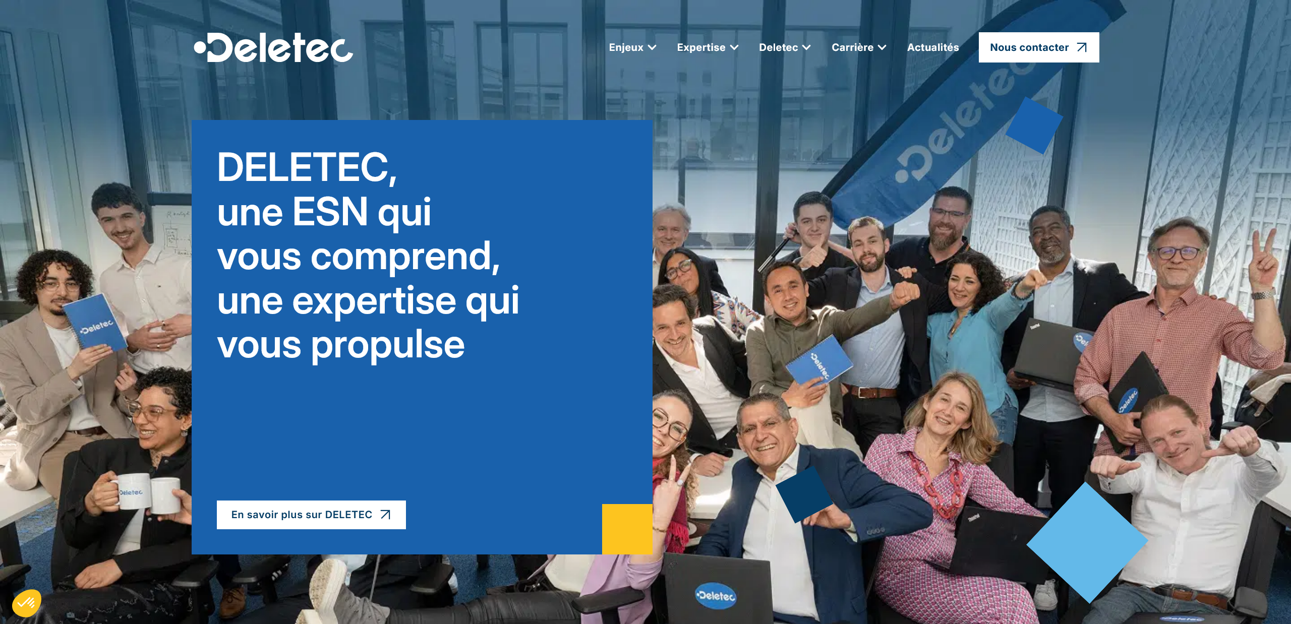 Illustration du projet Refonte complète du site web avec focus SEO et parcours visiteur