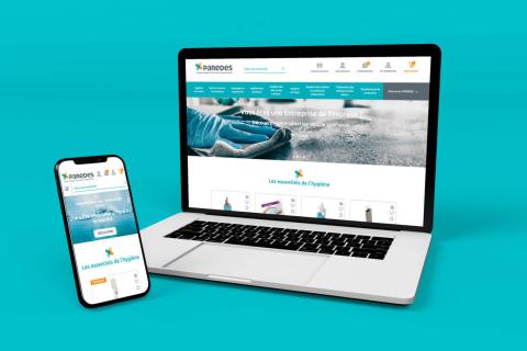 Illustration du projet Refonte Intershop du site Paredes