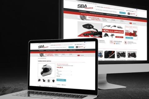 Illustration du projet Refonte Adobe Commerce du site SBA-France
