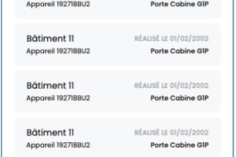 Illustration du projet Fermator, une application mobile dédiée aux portes automatiques d’ascenseurs