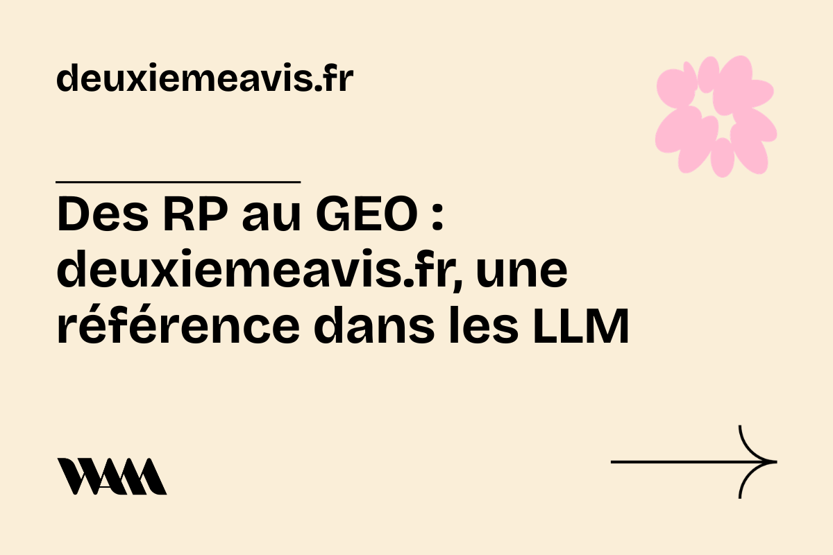 Illustration du projet Comment deuxiemeavis.fr est devenue la référence santé citée par les LLM (51,7 % de détection dans ChatGPT)