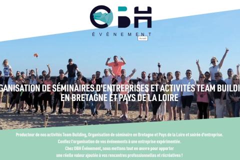 Illustration du projet Création du site Internet et campagne Paid Media pour une activité d'organisation de séminaire et de team building