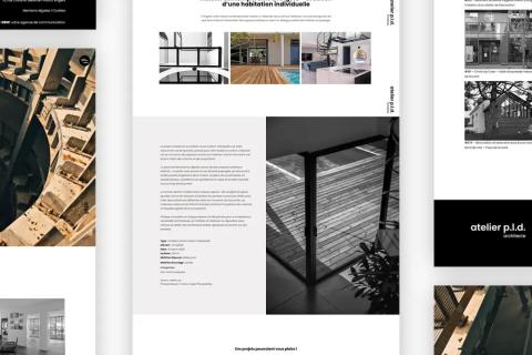 Création d’un site internet pour un atelier d’architecture : identité digitale sobre et immersive