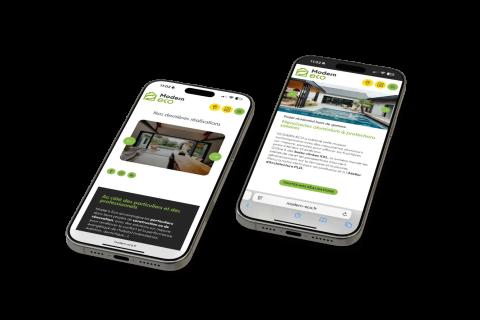 Moderniser l'image de l'entreprise, intégrer la nouvelle identité visuelle et booster le référencement naturel