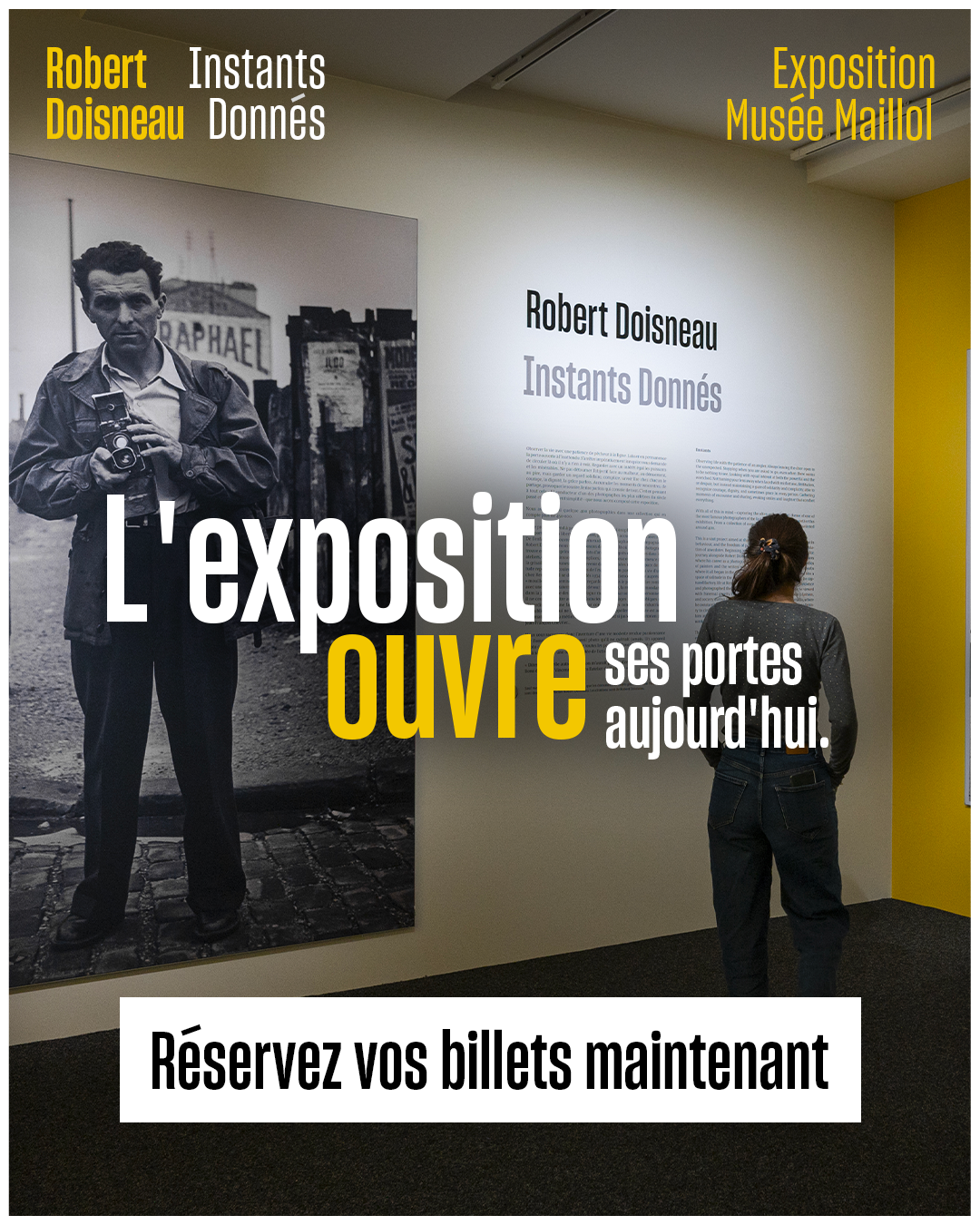 Illustration du projet Exposition Robert DOISNEAU : campagnes d'acquisition