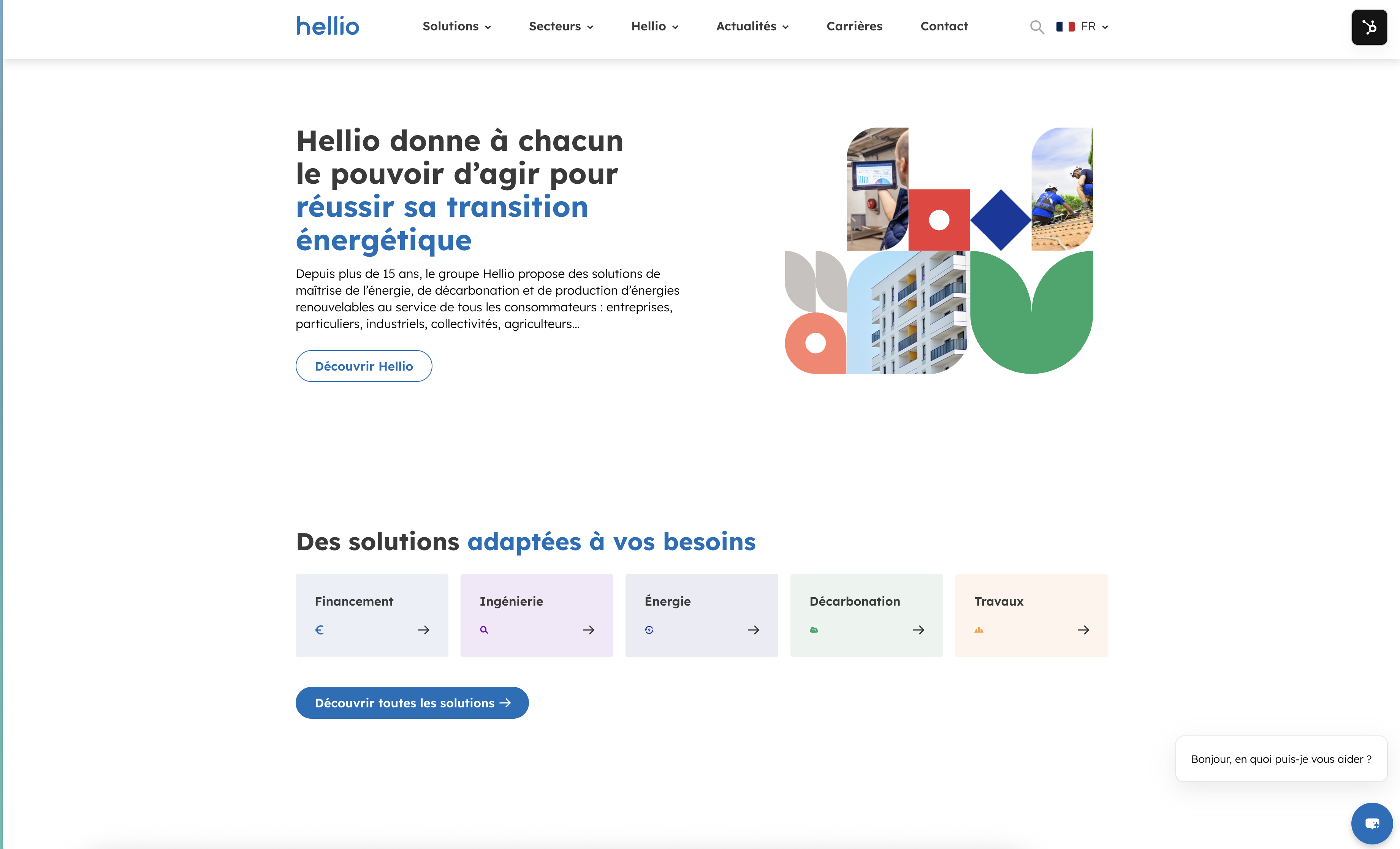 Illustration du projet Refonte complète des différents site du groupe