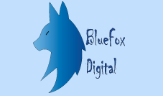 Logo agence Bluefox digital
