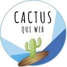 Logo agence Cactus Qui Web
