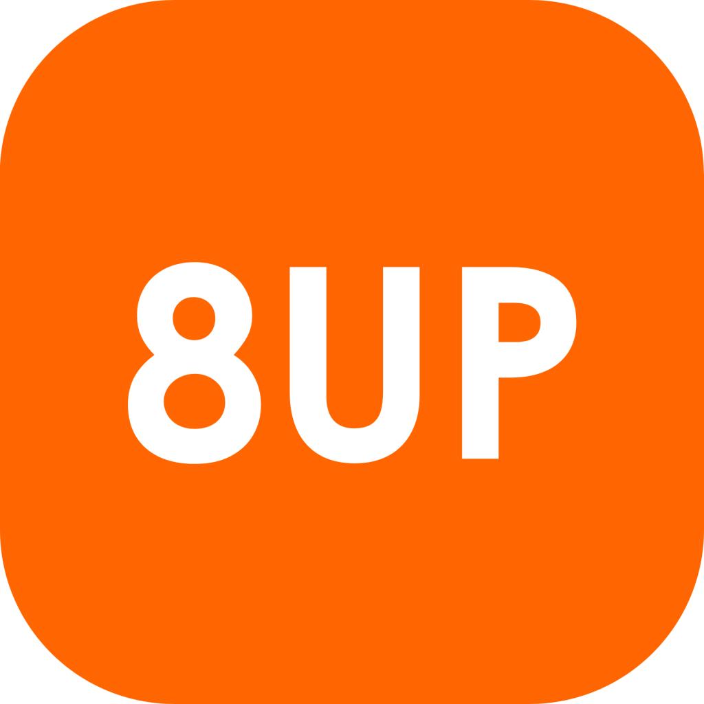 Logo agence 8Up Media.
