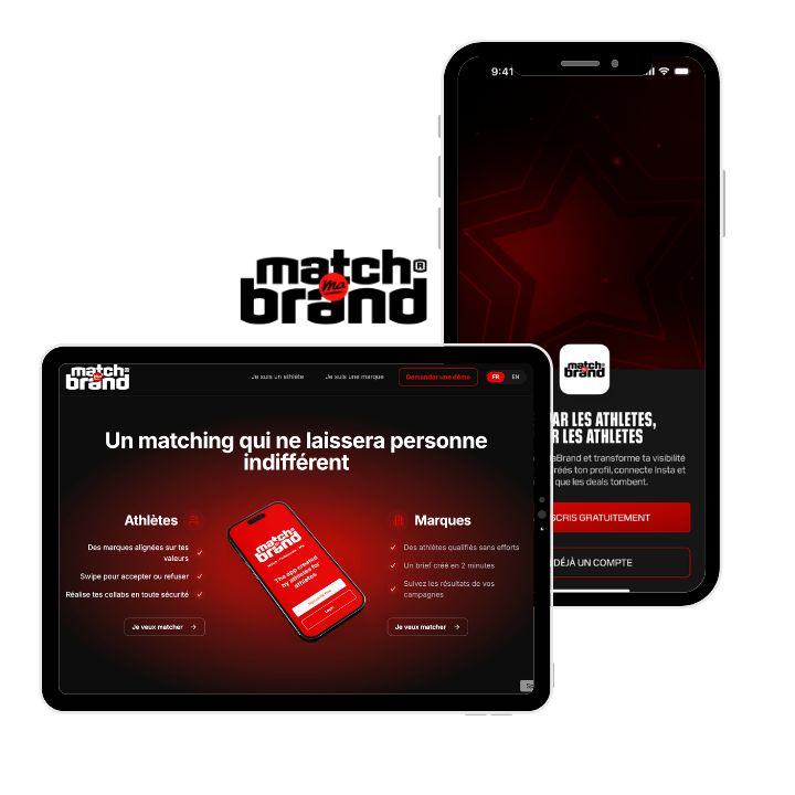 Illustration du projet Match ma Brand - Application Mobile