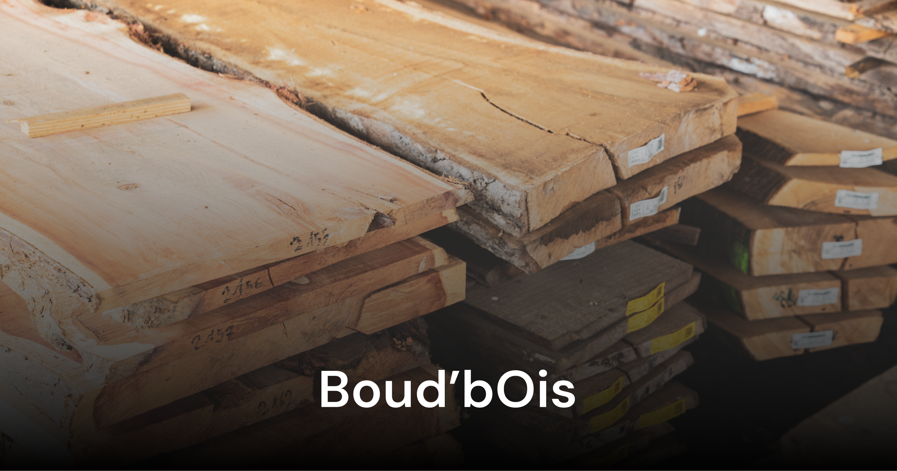 Illustration du projet Changer notre consommation du bois en France avec Boud'BOis, Webflow et Webapp