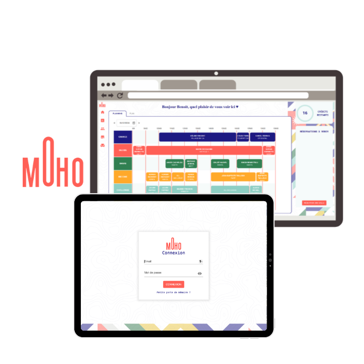 Illustration du projet Roomie - Application web interne