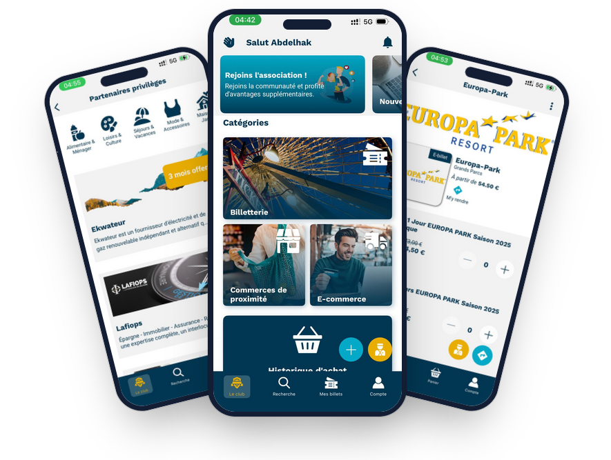 Illustration du projet Création de la plateforme solidaire et application Defmarket pour les agents du service public