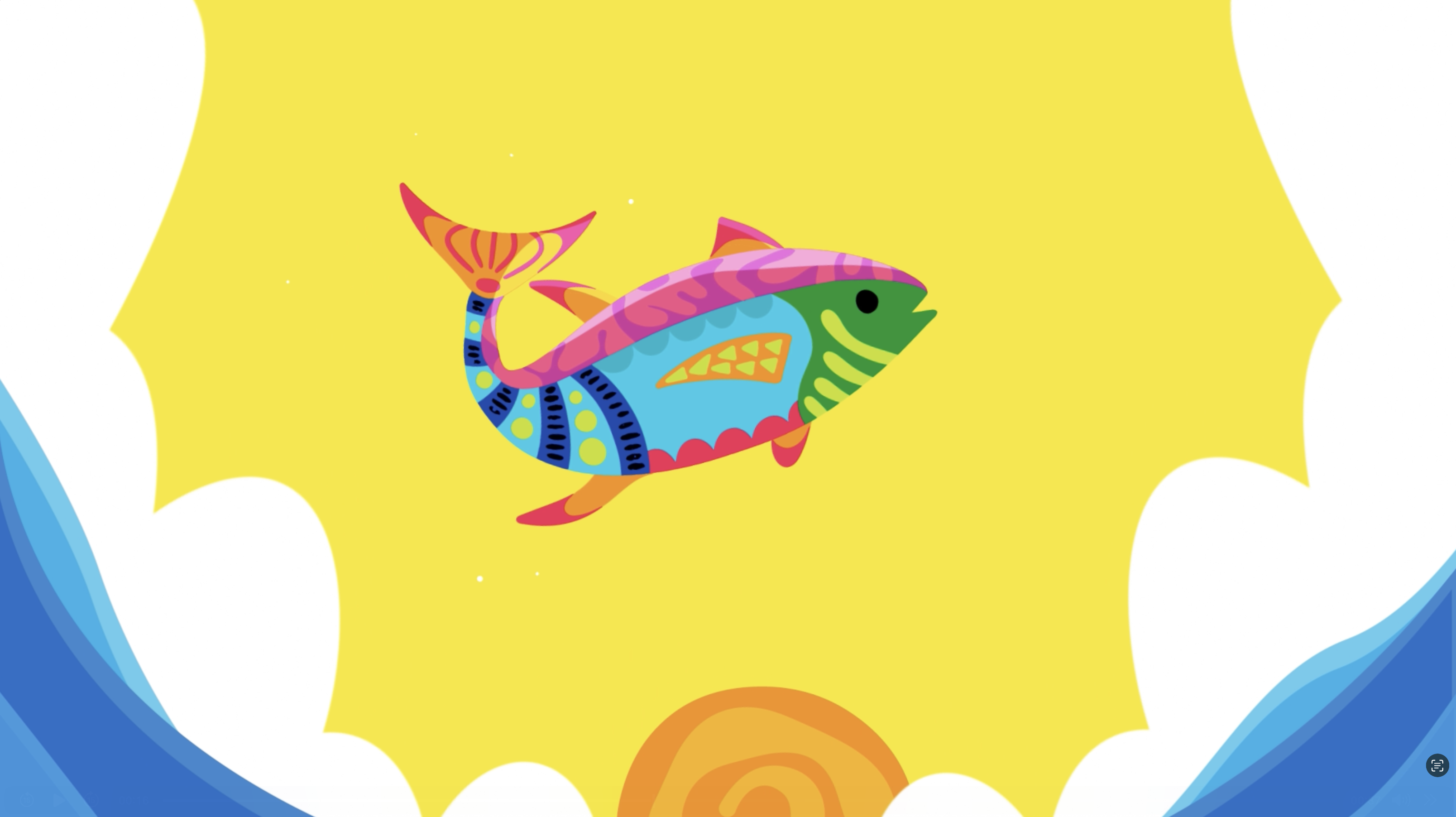 Illustration du projet Un poisson qui fait des vagues